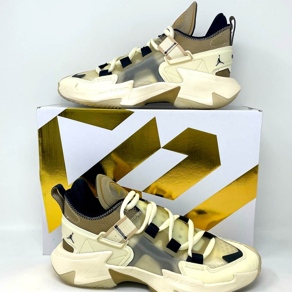 NEW Jordan Why Not .5 New in box Coconut Milk/Black-Khaki
